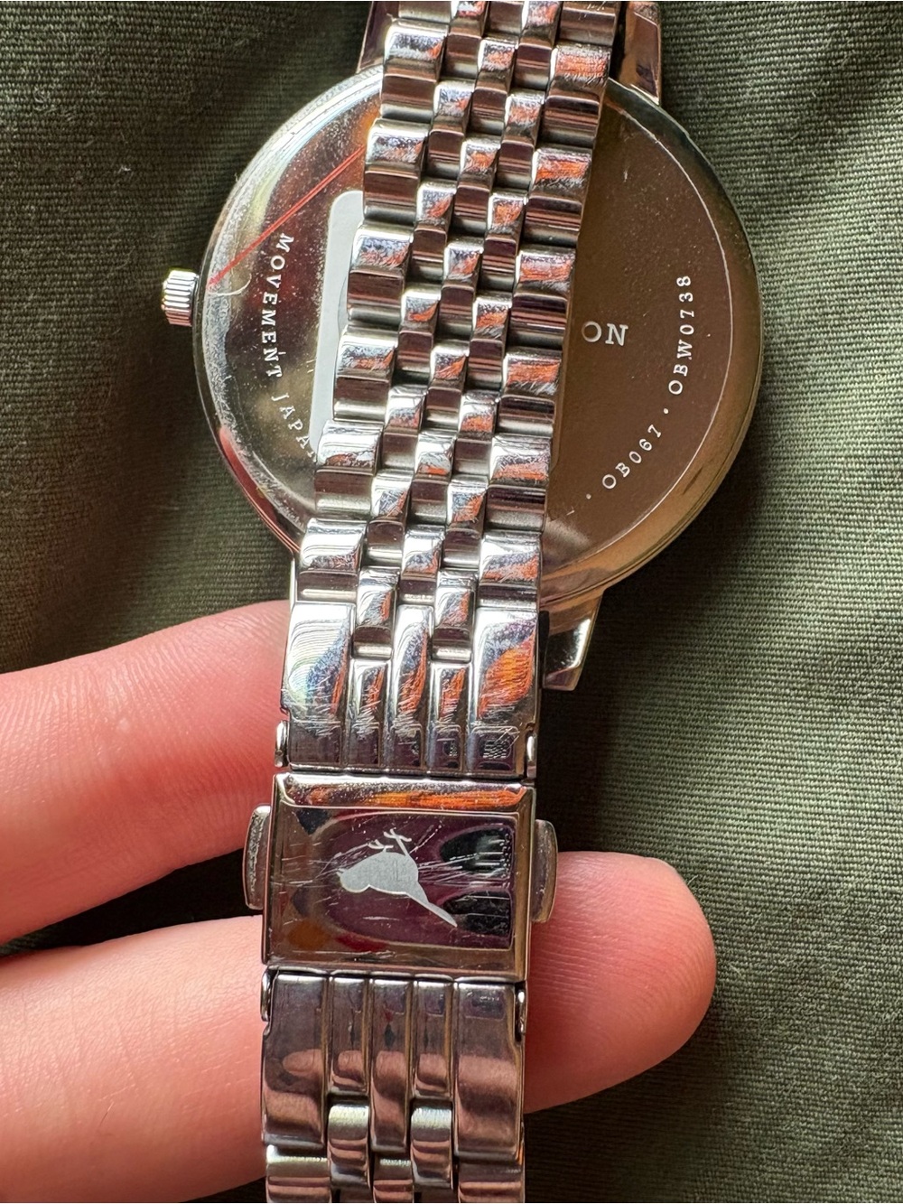 Rare Olivia Burton Celestial Star & Moon Silver Watch - Picture 8 of 9